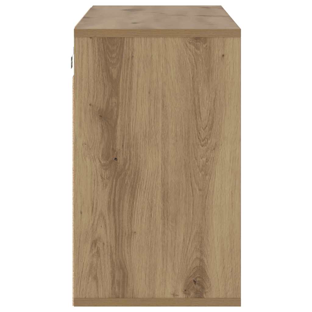 vidaXL Dulap pentru pantofi cu raft stejar artizanal 103x30x51 cm vidaXL Dulap pentru pantofi cu raft stejar artizanal 103x30x51 cm