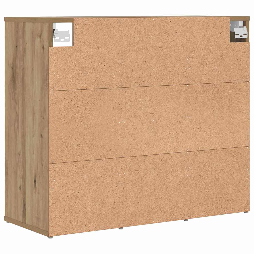 vidaXL Dulap pentru pantofi cu raft stejar artizanal 103x30x51 cm vidaXL Dulap pentru pantofi cu raft stejar artizanal 103x30x51 cm