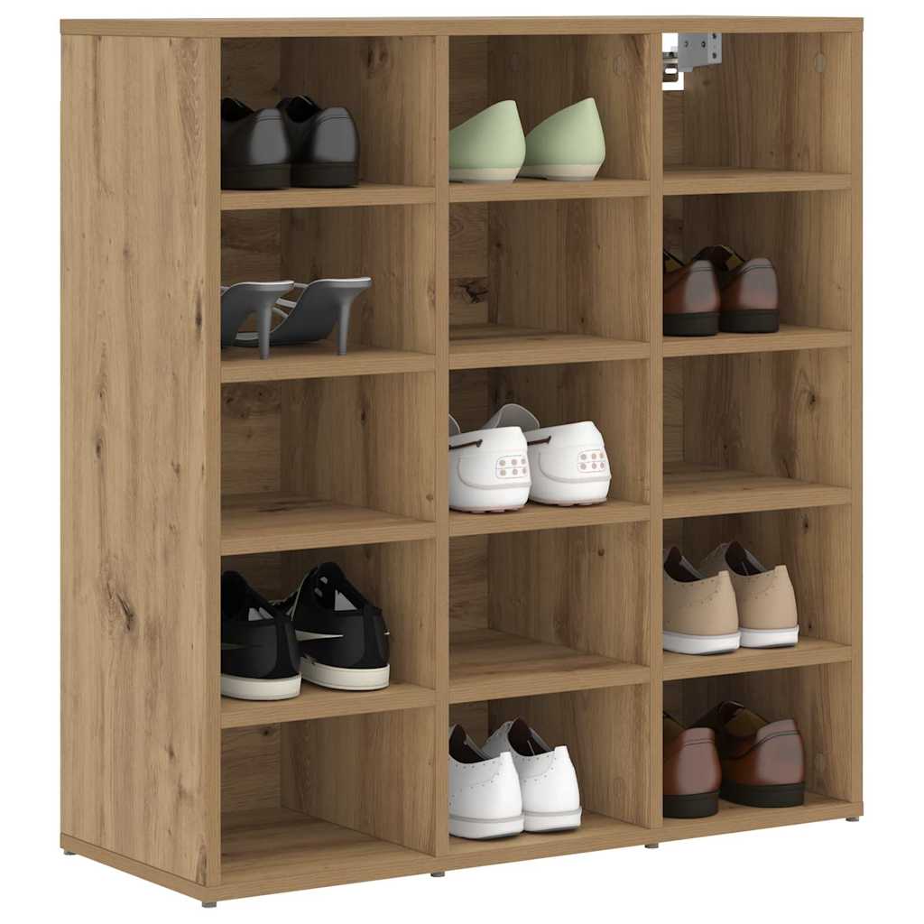 vidaXL Dulap pentru pantofi cu raft stejar artizanal 103x30x51 cm vidaXL Dulap pentru pantofi cu raft stejar artizanal 103x30x51 cm