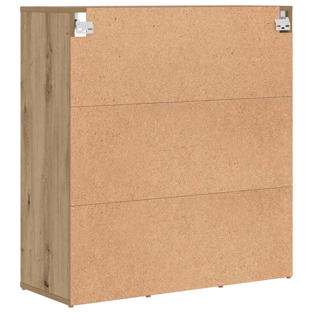 vidaXL Dulap pentru pantofi cu raft stejar artizanal 103x30x51 cm vidaXL Dulap pentru pantofi cu raft stejar artizanal 103x30x51 cm