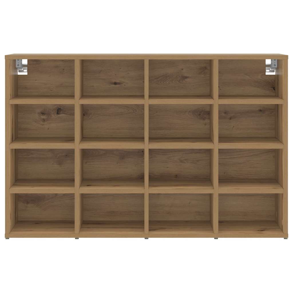 vidaXL Dulap pentru pantofi cu raft stejar artizanal 103x30x51 cm vidaXL Dulap pentru pantofi cu raft stejar artizanal 103x30x51 cm