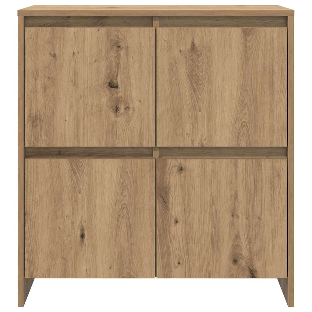 vidaXL Bufet cu ușă stejar artizanal 70 x 41 x 75 cm Lemn compozit vidaXL Bufet cu ușă stejar artizanal 70 x 41 x 75 cm Lemn compozit