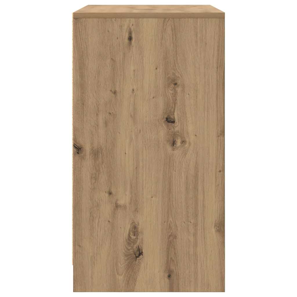 vidaXL Bufet cu ușă stejar artizanal 70 x 41 x 75 cm Lemn compozit vidaXL Bufet cu ușă stejar artizanal 70 x 41 x 75 cm Lemn compozit