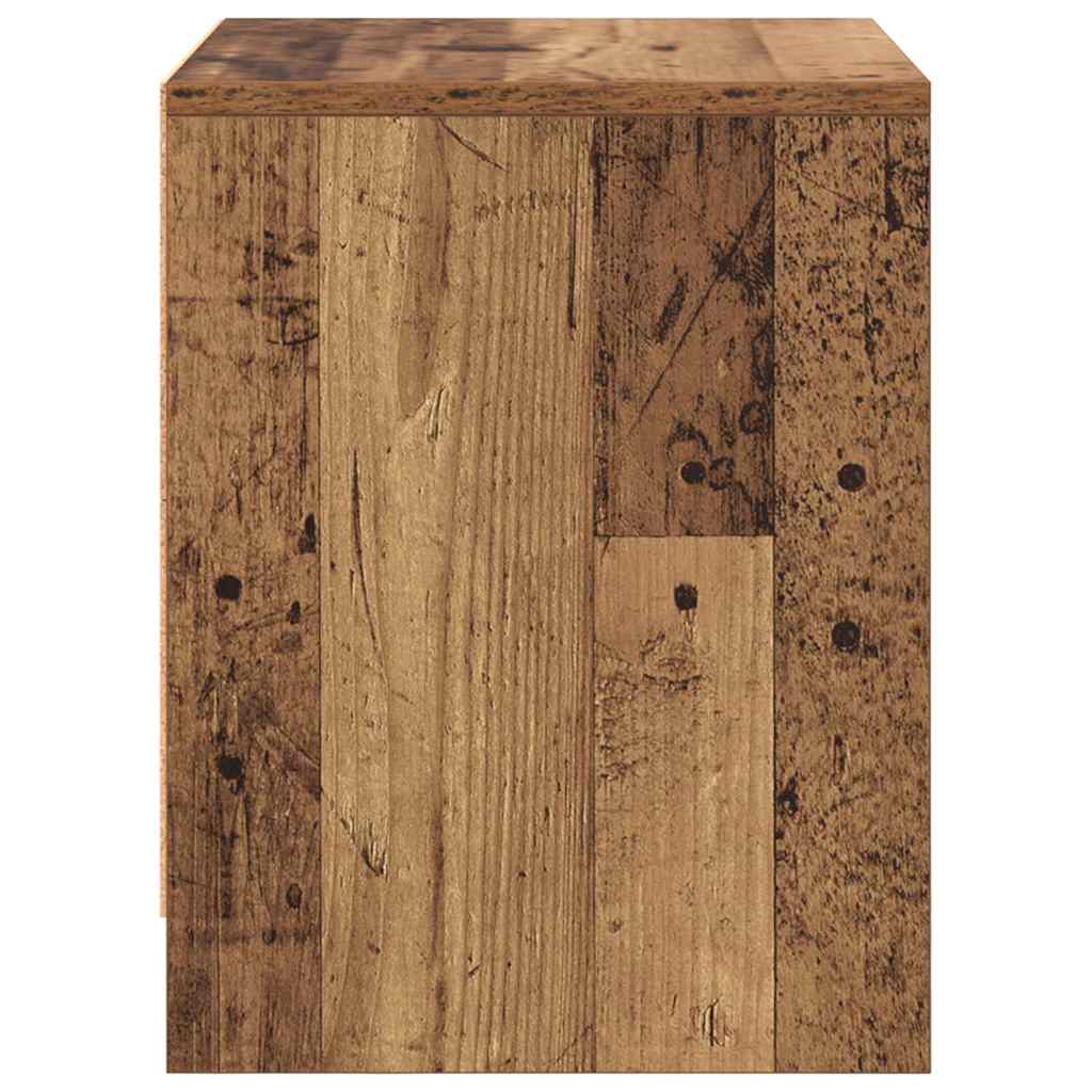 vidaXL Dulap de noapte Lemn vechi 45 x 34 x 44.5 cm Lemn compozit vidaXL Dulap de noapte Lemn vechi 45 x 34 x 44.5 cm Lemn compozit