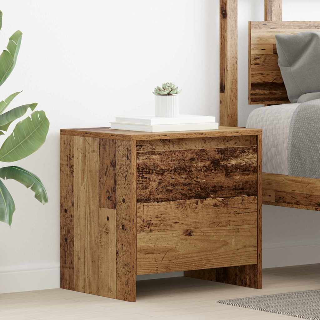vidaXL Dulap de noapte Lemn vechi 45 x 34 x 44.5 cm Lemn compozit vidaXL Dulap de noapte Lemn vechi 45 x 34 x 44.5 cm Lemn compozit