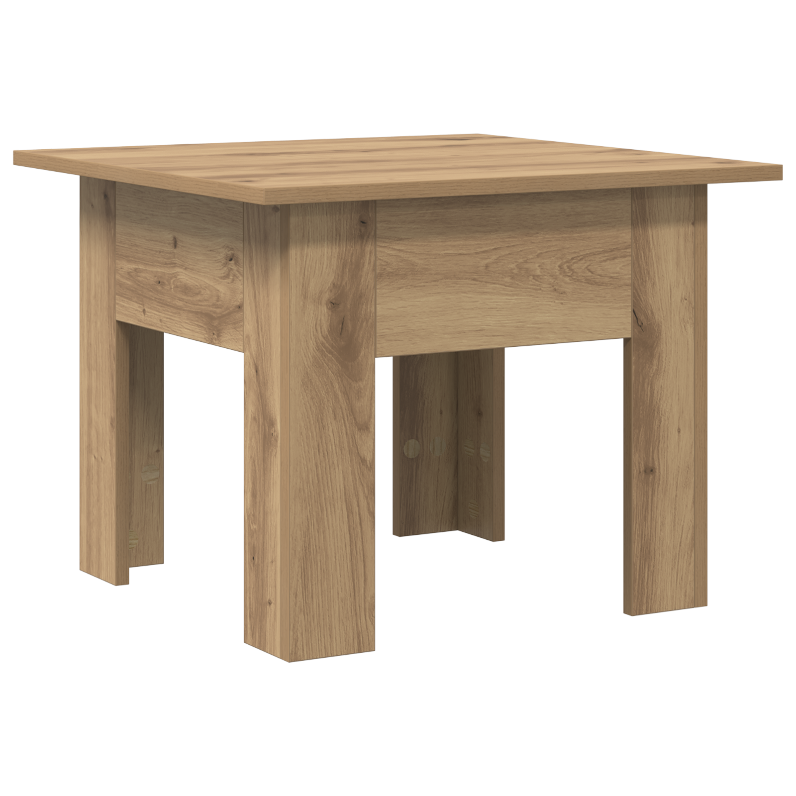 vidaXL Masă de cafea stejar artizanal 55 x 55 x 42 cm Lemn compozit