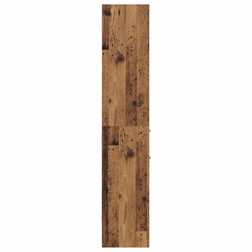 vidaXL Dulap pentru cărți Lemn vechi 40 x 35 x 180 cm Lemn compozit vidaXL Dulap pentru cărți Lemn vechi 40 x 35 x 180 cm Lemn compozit