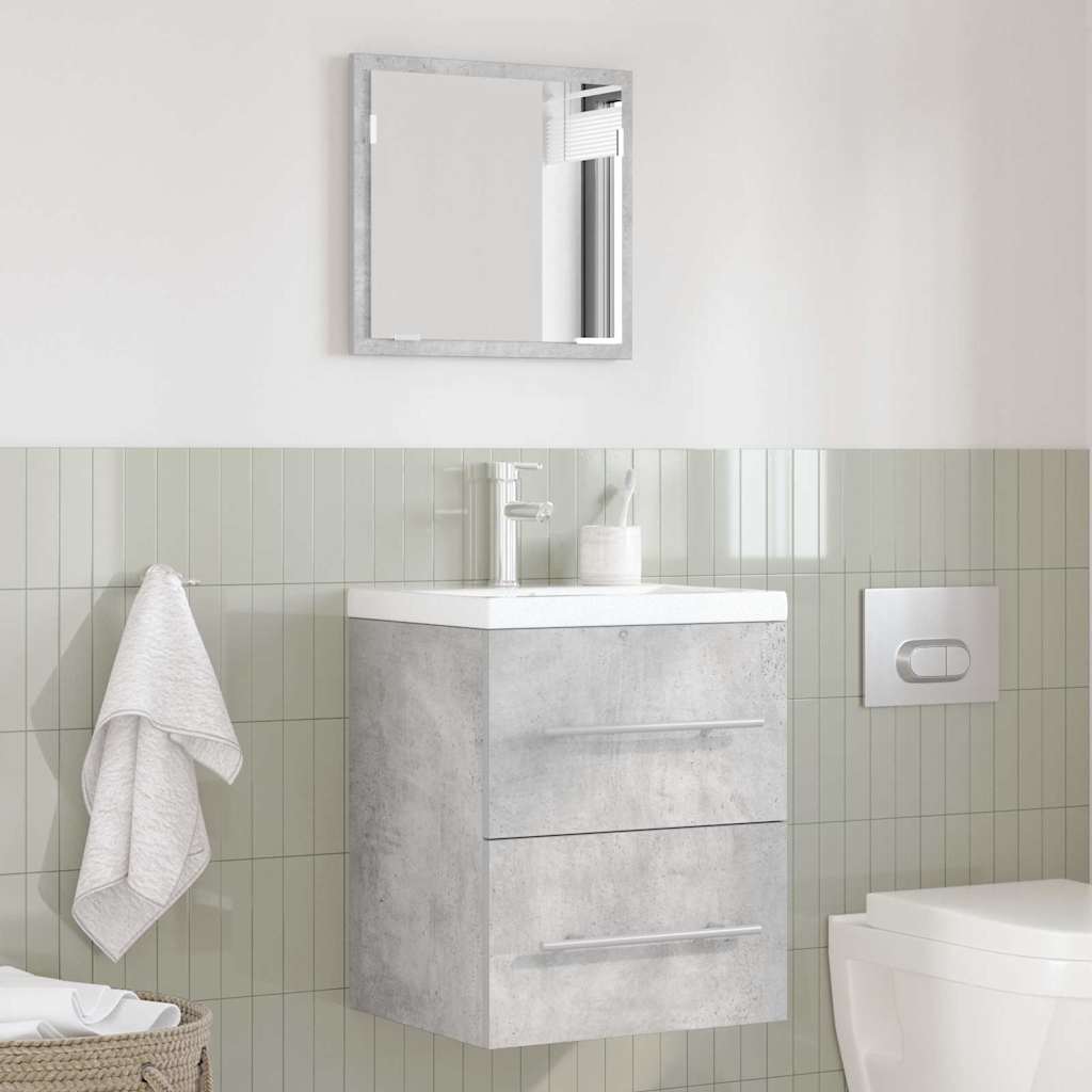 vidaXL Dulap de Baie Gri Betonal 41 x 38.5 x 48 cm Lemn compozit