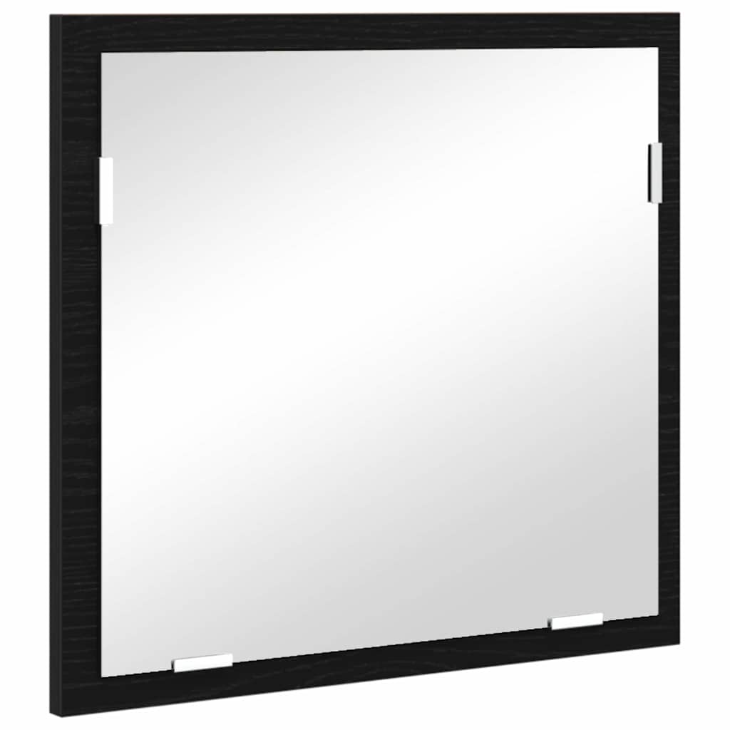vidaXL Dulap de Baie Stejar negru 41 x 38.5 x 48 cm Lemn compozit
