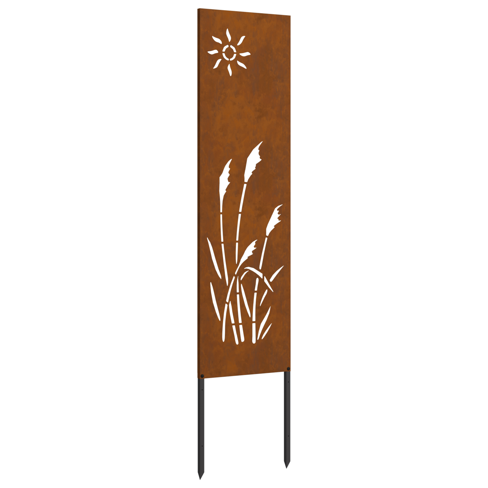 vidaXL Panou Decorativ de Grădină Ruginit 32 x 140 cm