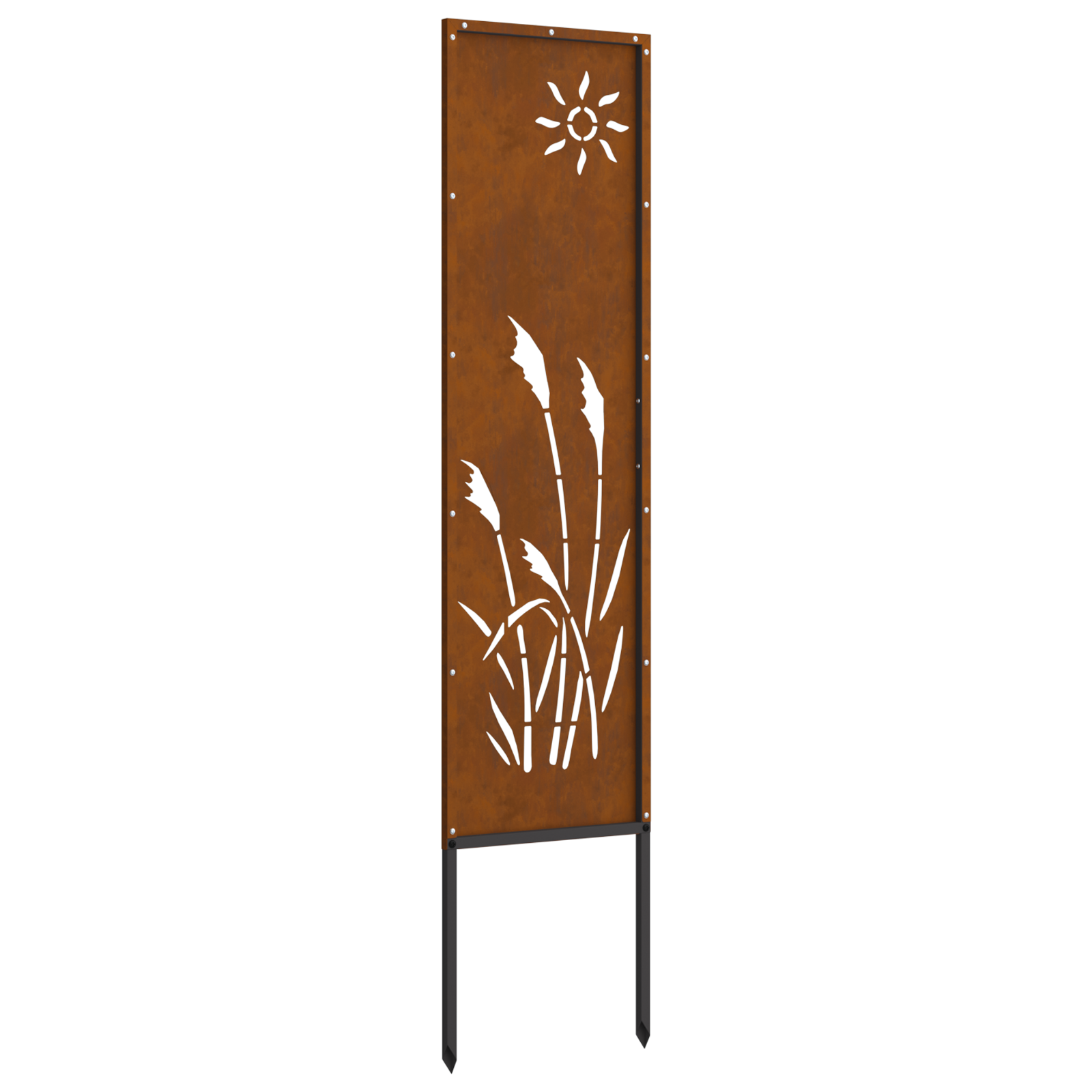 vidaXL Panou Decorativ de Grădină Ruginit 32 x 140 cm