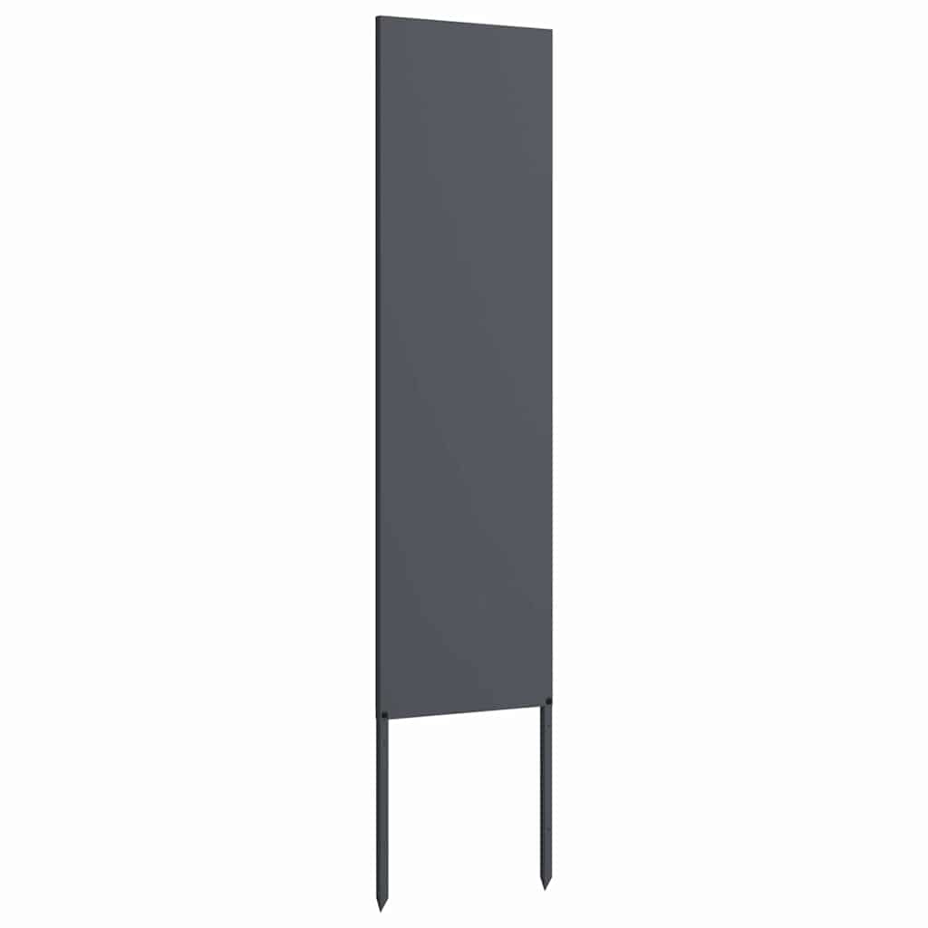 vidaXL Panou Decorativ de Grădină Antracit 32 x 140 cm vidaXL Panou Decorativ de Grădină Antracit 32 x 140 cm