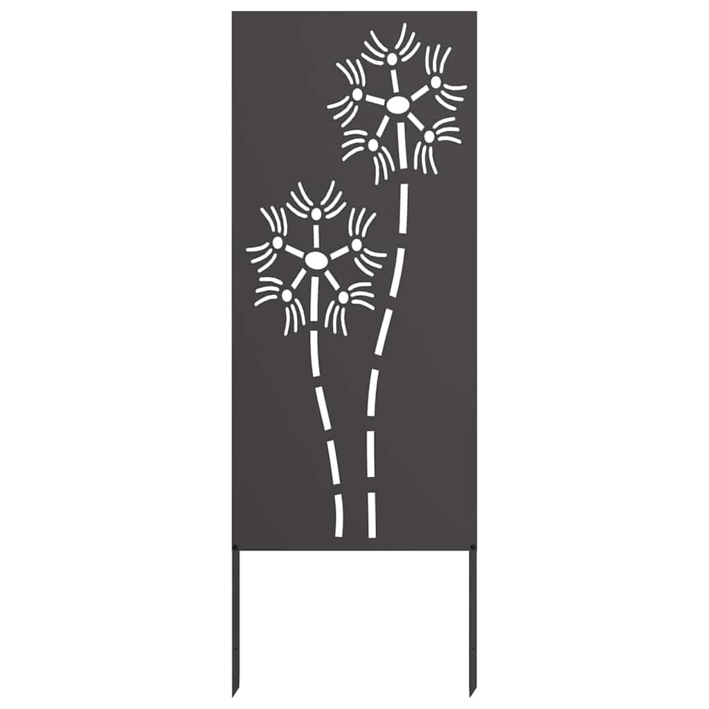 vidaXL Panou Decorativ de Grădină Negru 50 x 140 cm vidaXL Panou Decorativ de Grădină Negru 50 x 140 cm