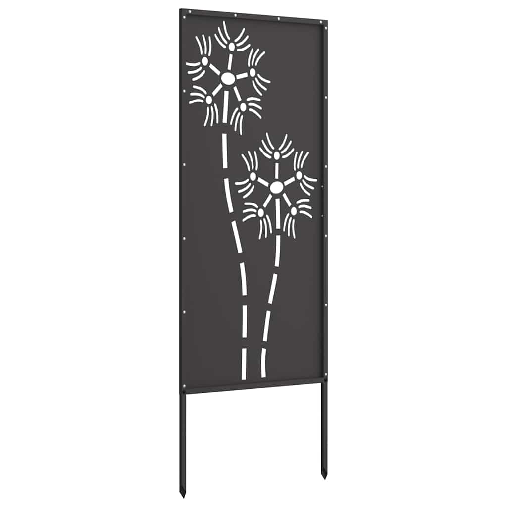 vidaXL Panou Decorativ de Grădină Negru 50 x 140 cm vidaXL Panou Decorativ de Grădină Negru 50 x 140 cm