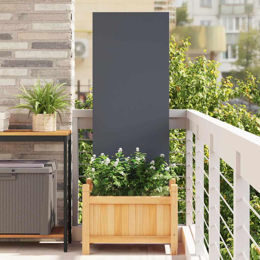 vidaXL Panou Decorativ de Grădină Antracit 50 x 140 cm vidaXL Panou Decorativ de Grădină Antracit 50 x 140 cm