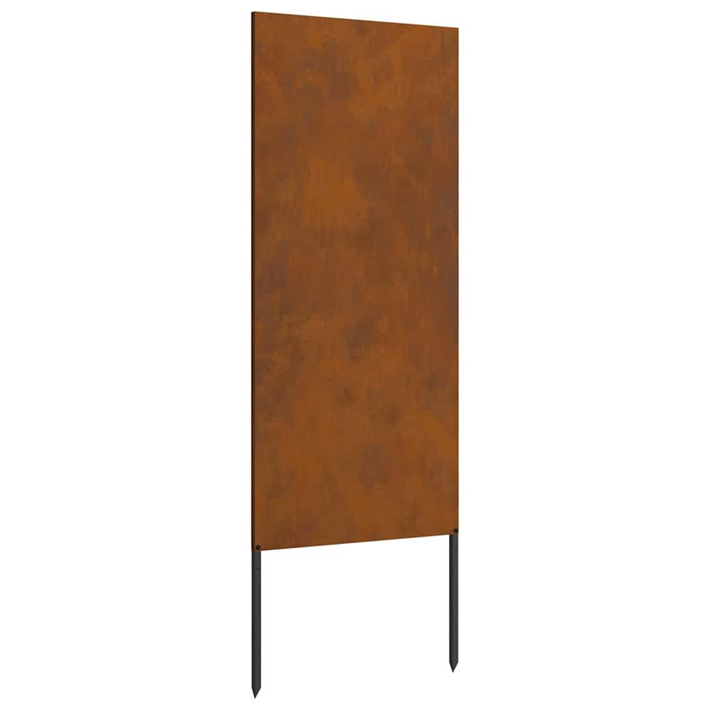 vidaXL Panou Decorativ de Grădină Ruginit 50 x 140 cm vidaXL Panou Decorativ de Grădină Ruginit 50 x 140 cm