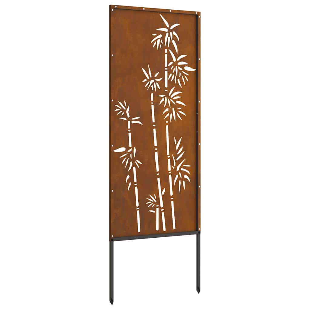 vidaXL Panou Decorativ de Grădină Ruginit 50 x 140 cm vidaXL Panou Decorativ de Grădină Ruginit 50 x 140 cm