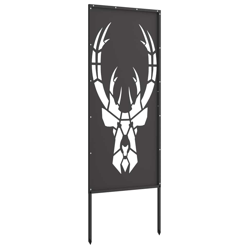 vidaXL Ecran de intimitate pentru grădină Negru 50 x 140 cm