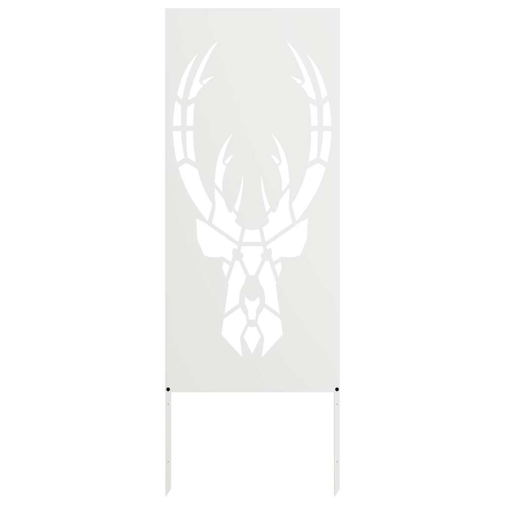 vidaXL Ecran de intimitate pentru grădină Animal Print Alb 50 x 140 cm