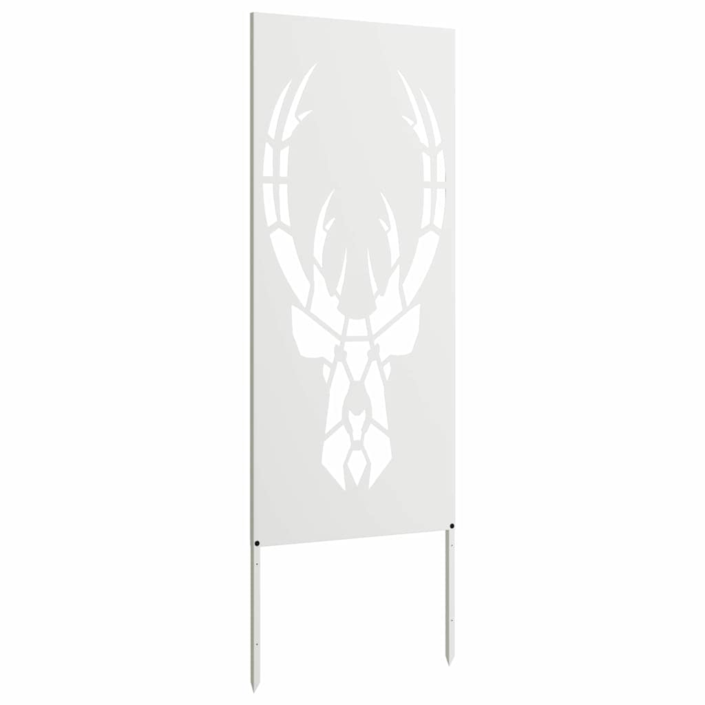 vidaXL Ecran de intimitate pentru grădină Animal Print Alb 50 x 140 cm