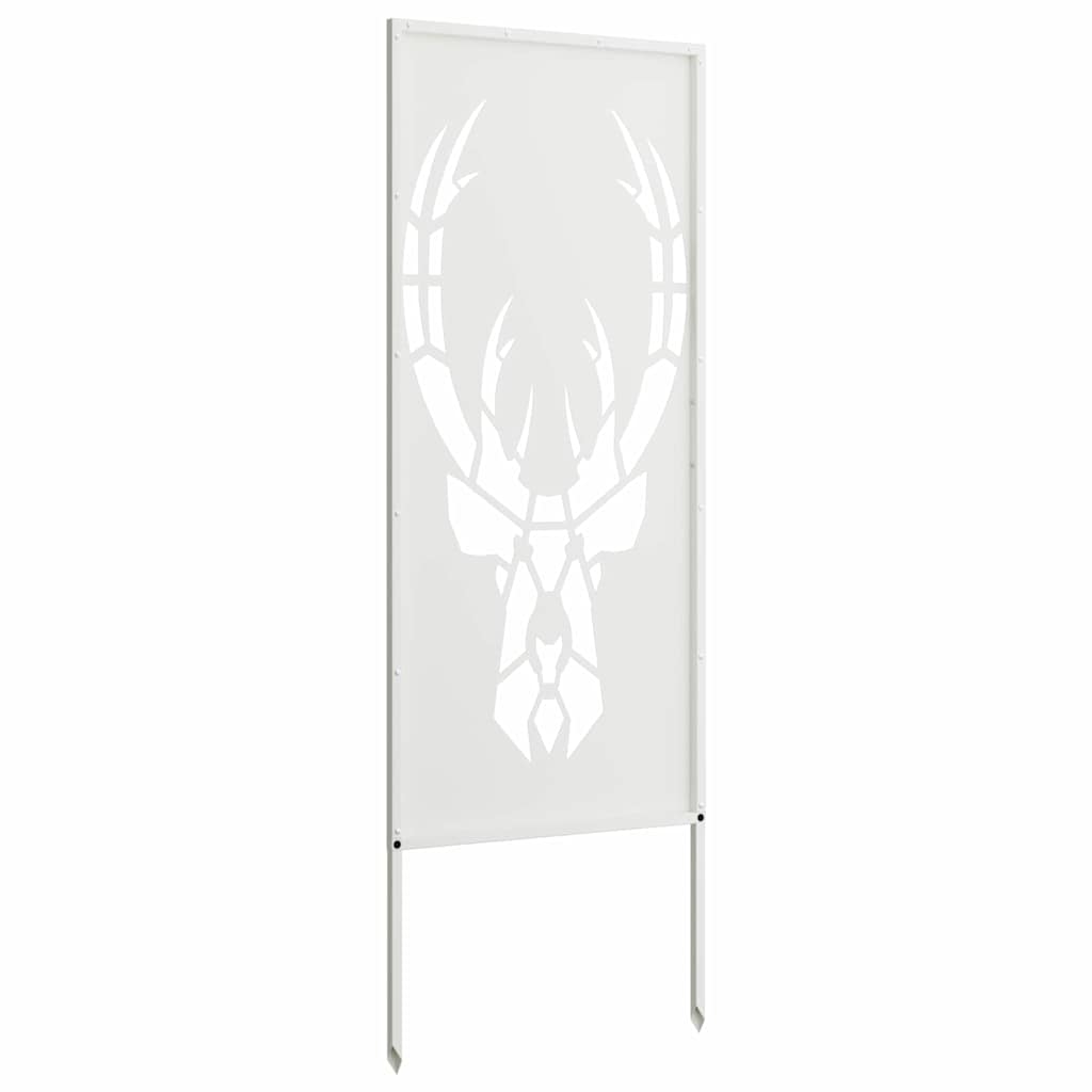 vidaXL Ecran de intimitate pentru grădină Animal Print Alb 50 x 140 cm