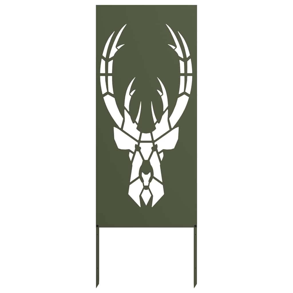 vidaXL Ecran de intimitate pentru grădină Olivengrønn 50 x 140 cm