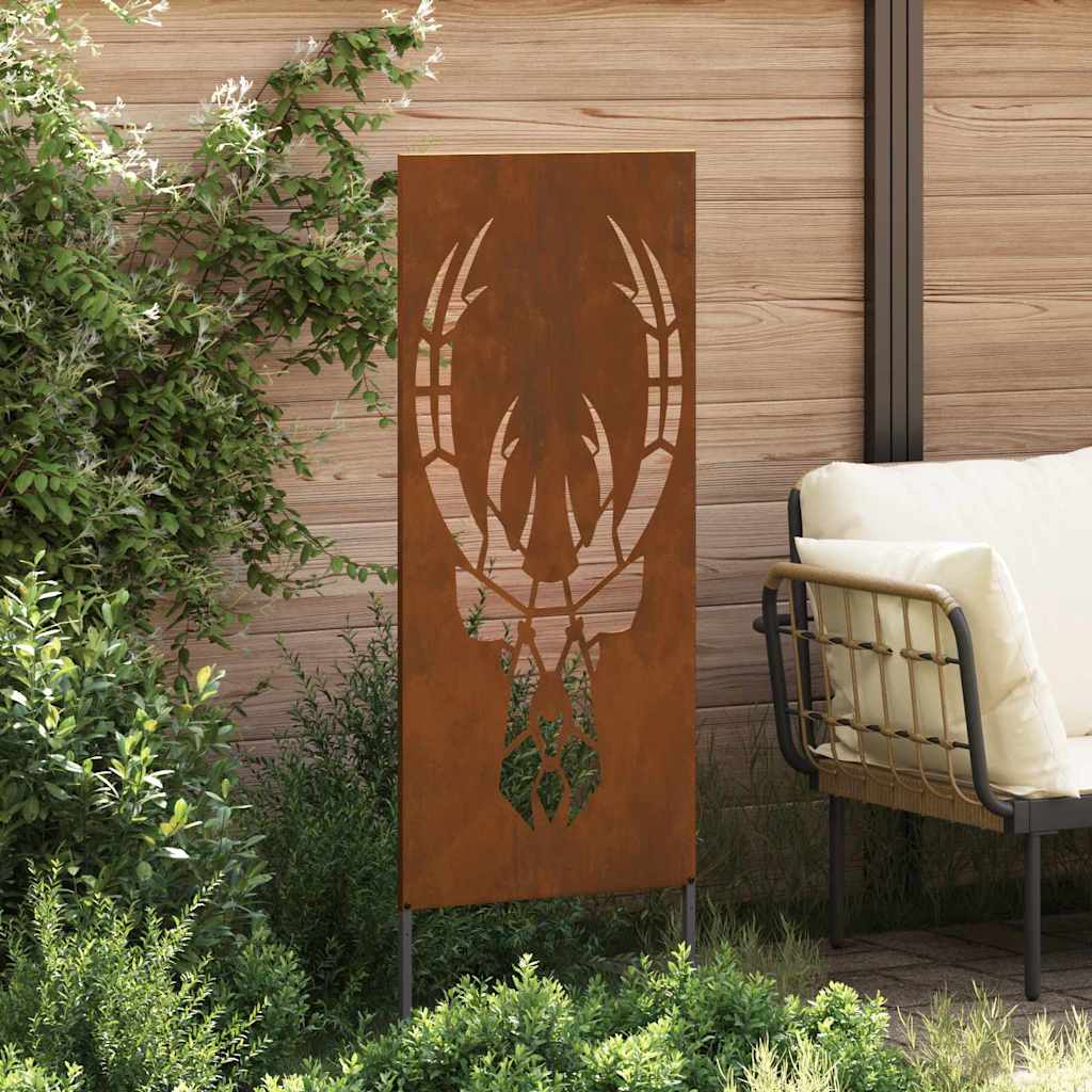 vidaXL Panou Decorativ de Grădină Ruginit 50 x 140 cm vidaXL Panou Decorativ de Grădină Ruginit 50 x 140 cm