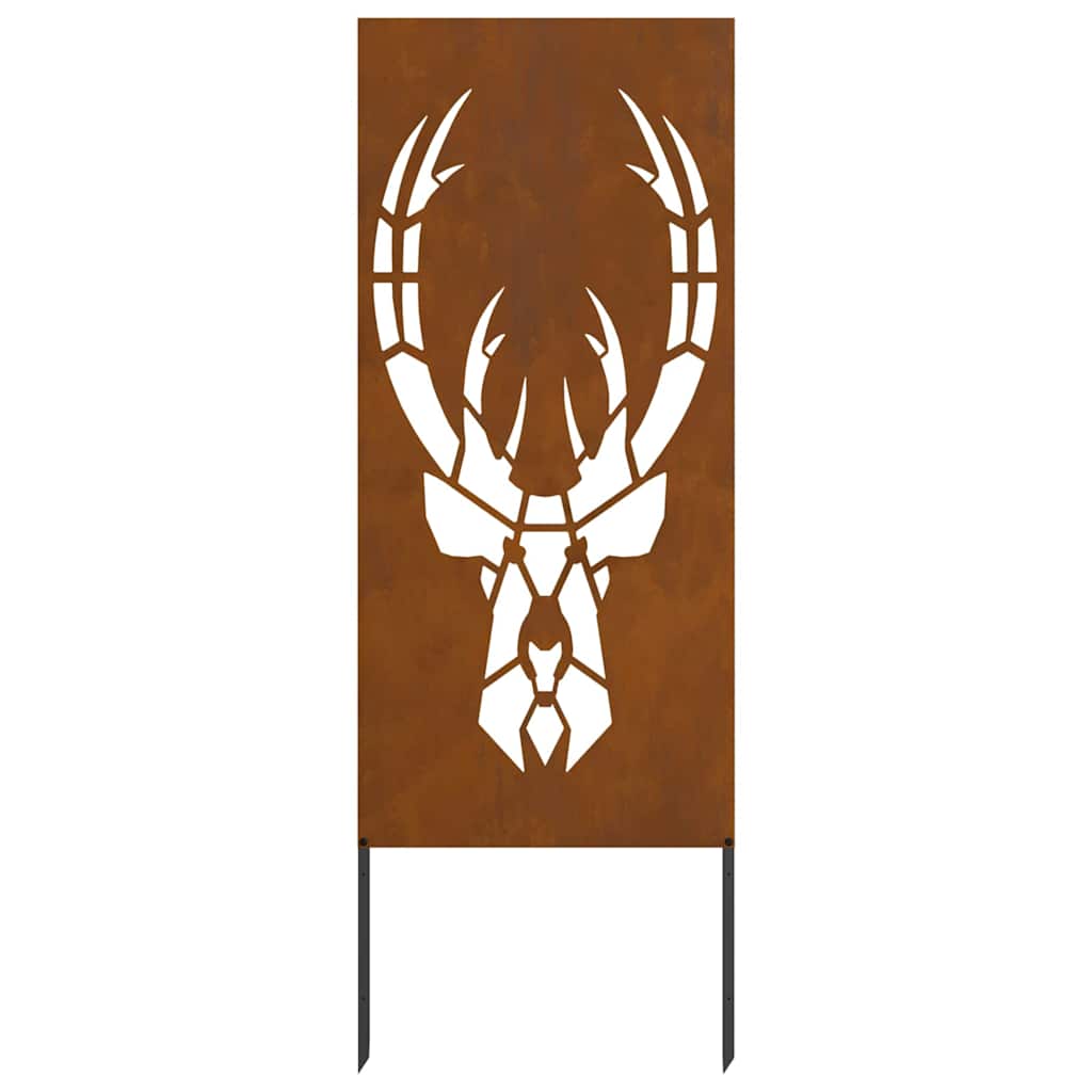 vidaXL Panou Decorativ de Grădină Ruginit 50 x 140 cm vidaXL Panou Decorativ de Grădină Ruginit 50 x 140 cm