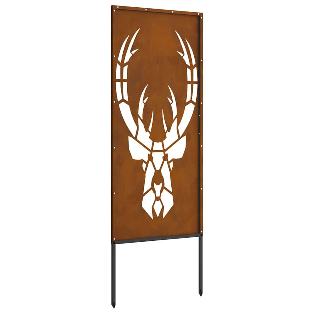 vidaXL Panou Decorativ de Grădină Ruginit 50 x 140 cm vidaXL Panou Decorativ de Grădină Ruginit 50 x 140 cm