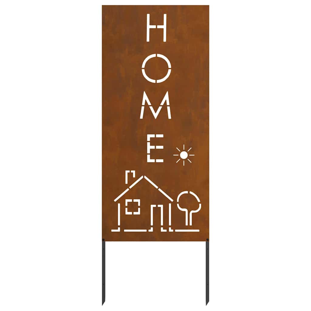 vidaXL Panou Decorativ de Grădină Ruginit 50 x 140 cm vidaXL Panou Decorativ de Grădină Ruginit 50 x 140 cm