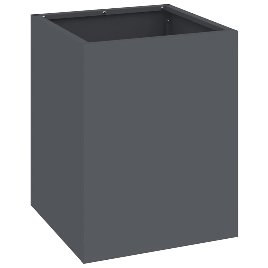 vidaXL Vază pentru Grădină Antracit 50 x 32 x 40 cm