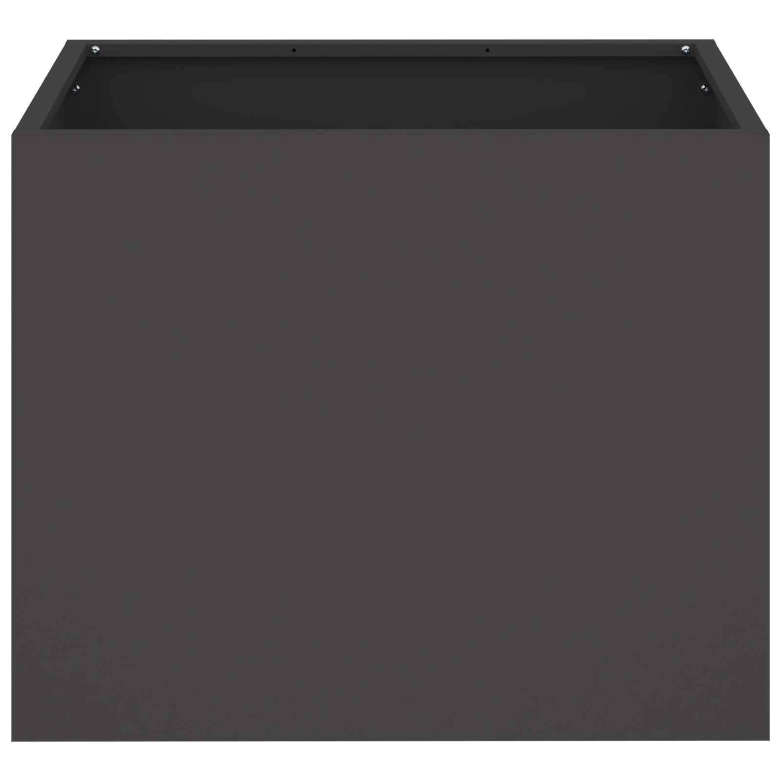vidaXL Vază pentru Grădină Negru 50 x 32 x 40 cm Oțel laminat la rece vidaXL Vază pentru Grădină Negru 50 x 32 x 40 cm Oțel laminat la rece