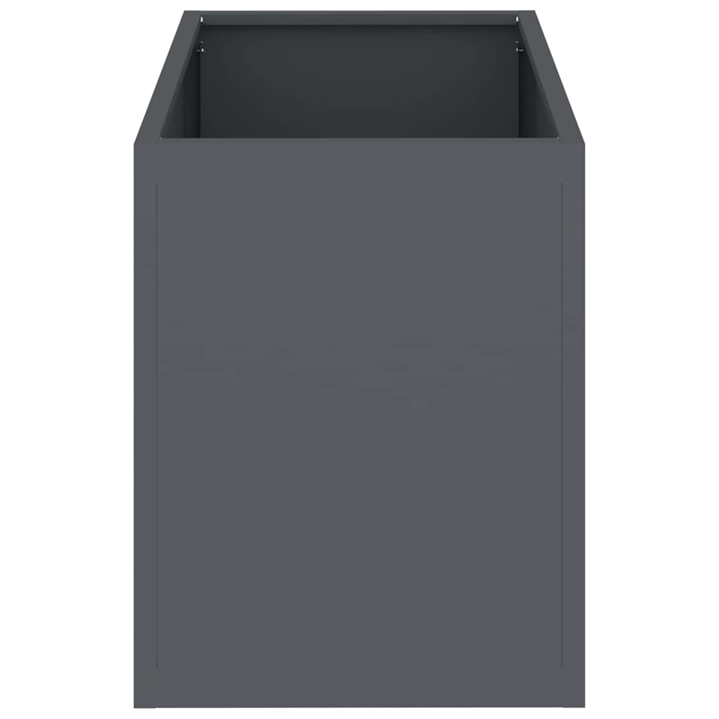 vidaXL Vază pentru Grădină Antracit 50 x 32 x 40 cm