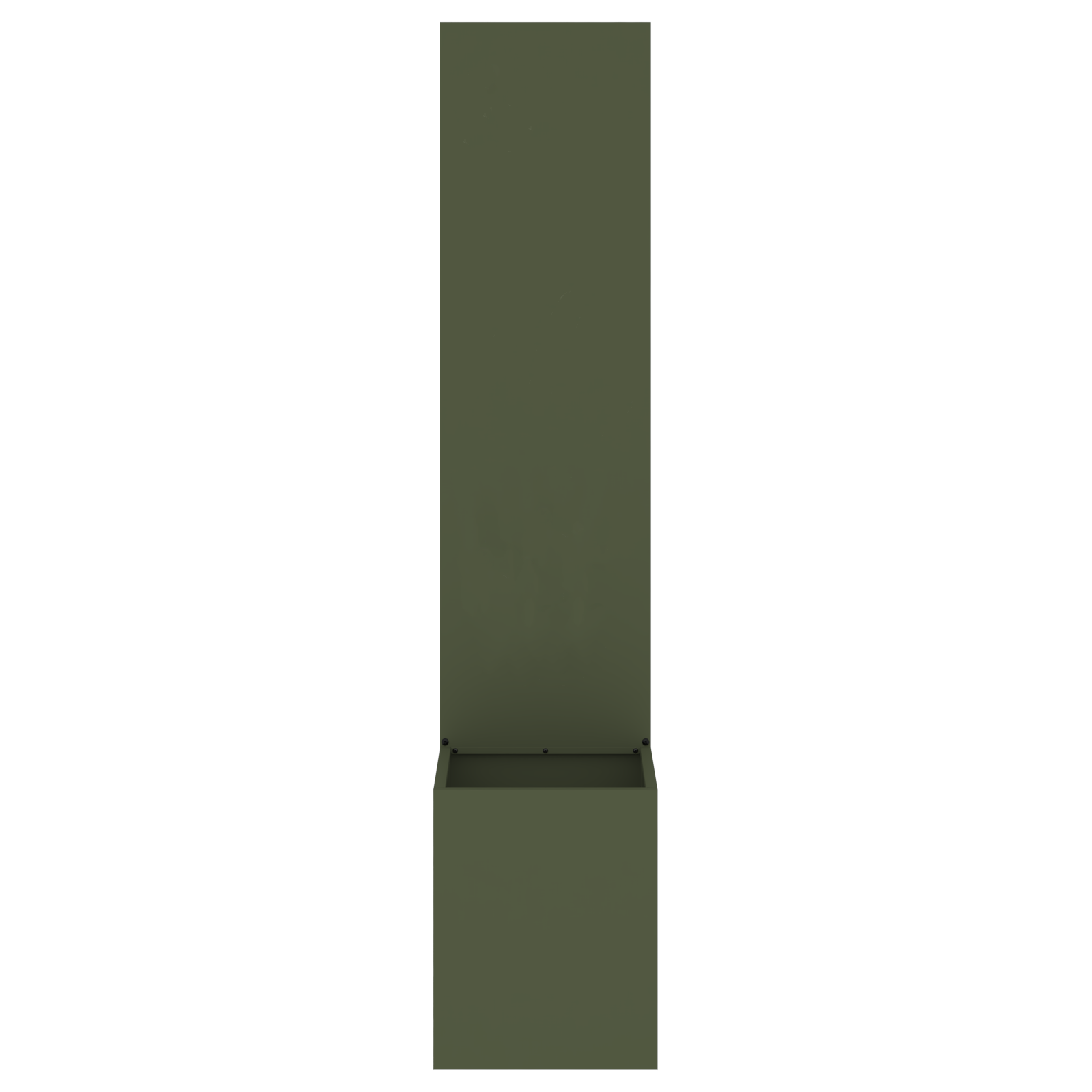 vidaXL Ghiveci de Grădină cu Panou Decorativ Olivengrønn 32 x 140 cm vidaXL Ghiveci de Grădină cu Panou Decorativ Olivengrønn 32 x 140 cm