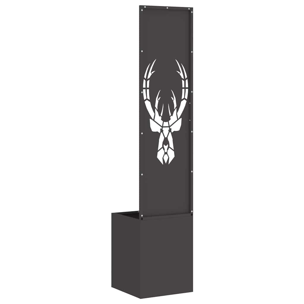 vidaXL Ecran de intimitate pentru grădină Negru 32 x 140 cm