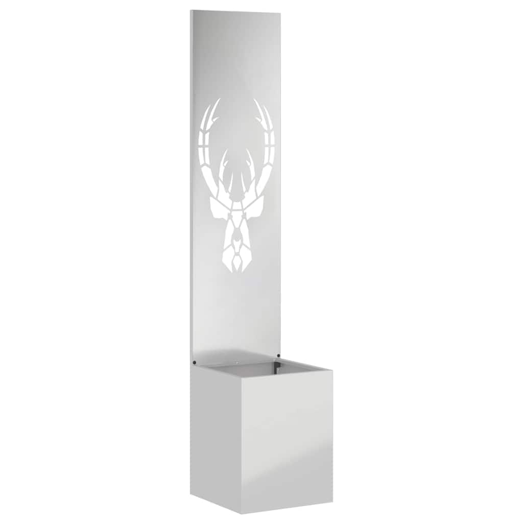 vidaXL Ecran de intimitate pentru grădină Argintiu 32 x 140 cm