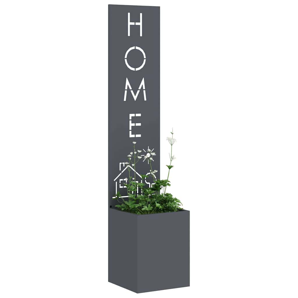 vidaXL Ecran de intimitate pentru grădină Antracit 32 x 140 cm