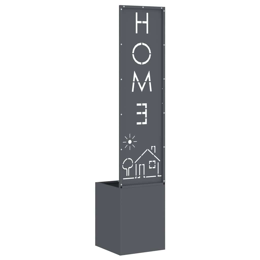 vidaXL Ecran de intimitate pentru grădină Antracit 32 x 140 cm