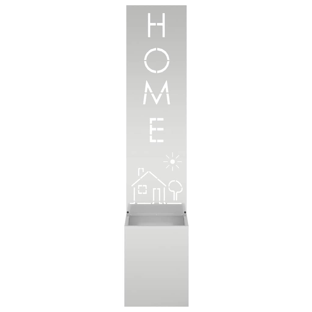 vidaXL Ecran de intimitate pentru grădină Argintiu 32 x 140 cm