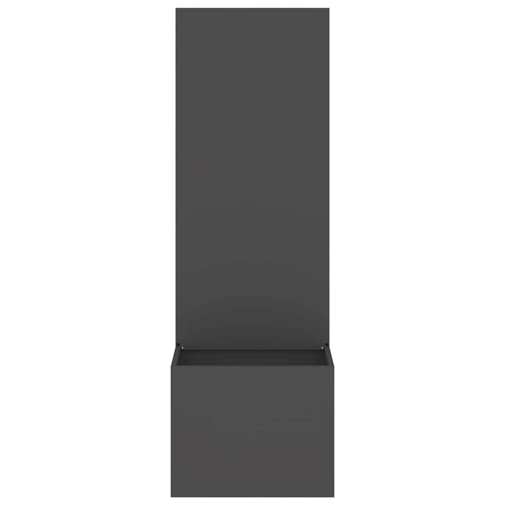 vidaXL Ecran de intimitate pentru grădină Traforaj Negru 50 x 140 cm