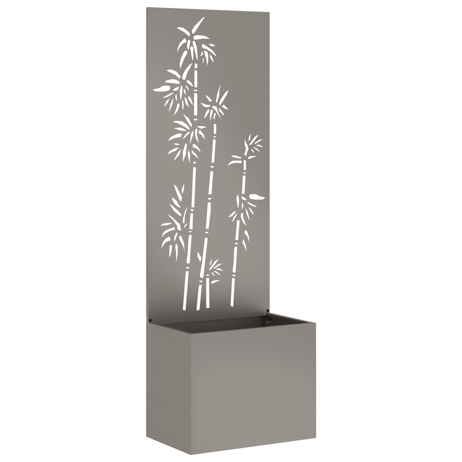 vidaXL Ghiveci de Grădină cu Panou Decorativ Ruginit 50 x 140 cm vidaXL Ghiveci de Grădină cu Panou Decorativ Ruginit 50 x 140 cm