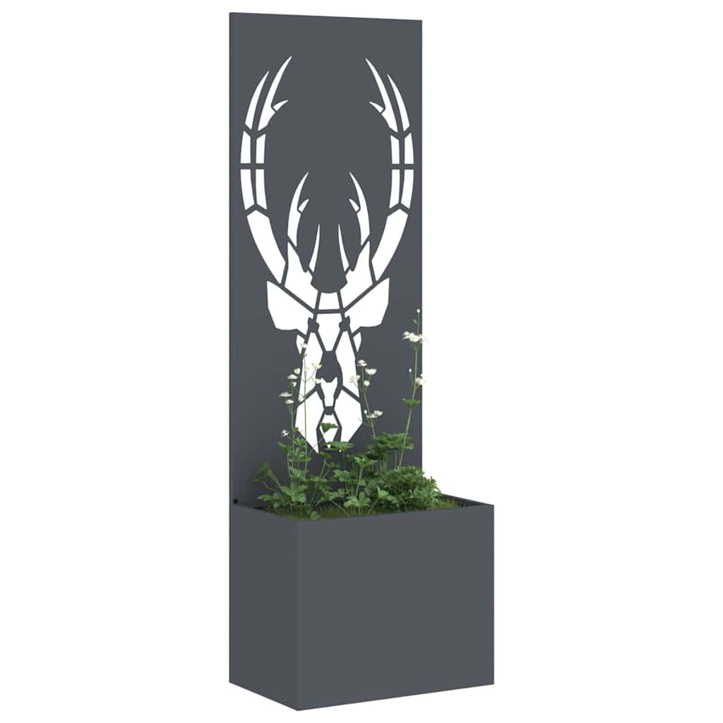 vidaXL Ecran de intimitate pentru grădină Antracit 50 x 140 cm