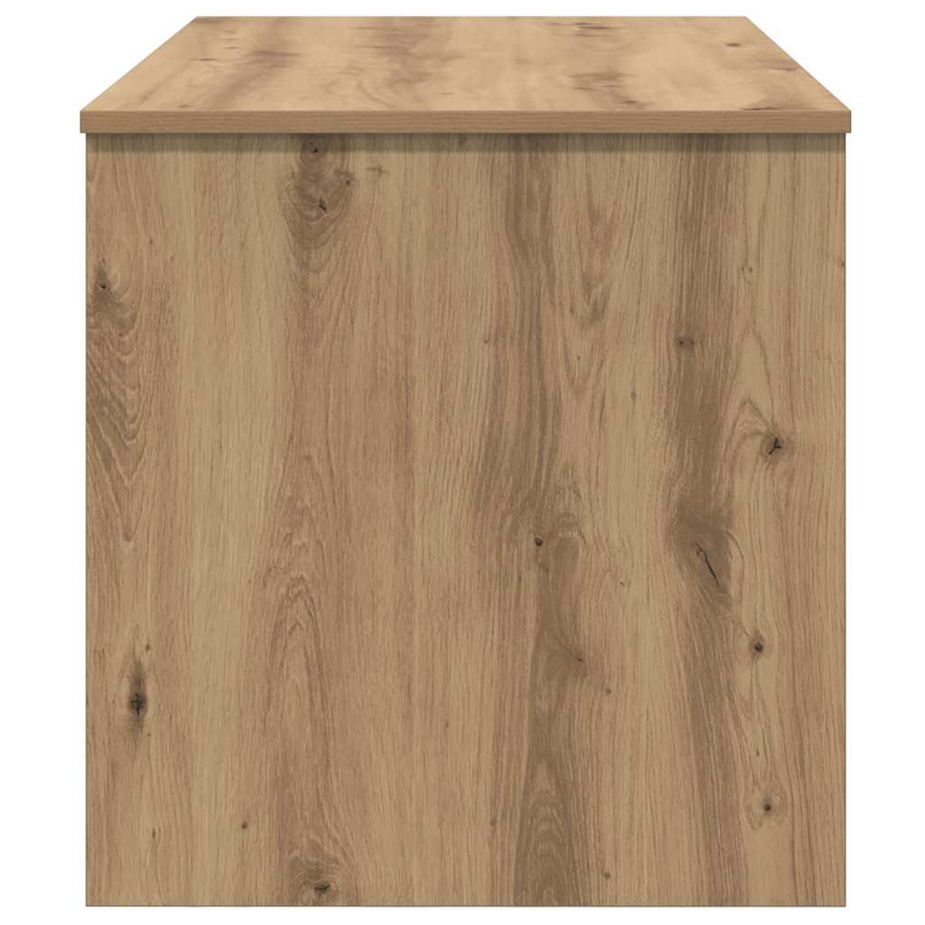 vidaXL Masă de cafea stejar artizanal 102 x 50 x 52.5 cm Lemn compozit vidaXL Masă de cafea stejar artizanal 102 x 50 x 52.5 cm Lemn compozit