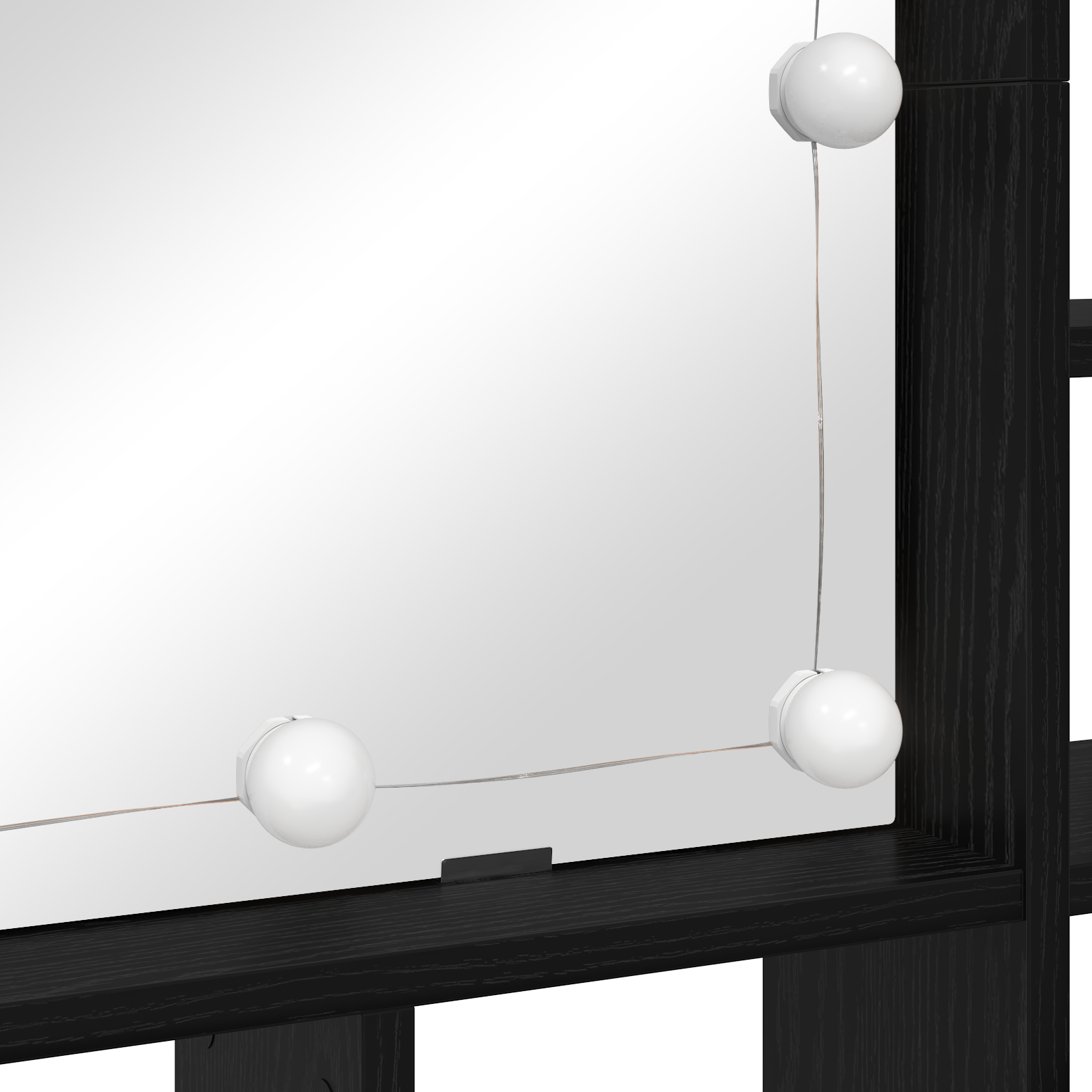 vidaXL Dulap cu oglindă Stejar negru 91 x 15 x 76.5 cm Lemn compozit vidaXL Dulap cu oglindă Stejar negru 91 x 15 x 76.5 cm Lemn compozit