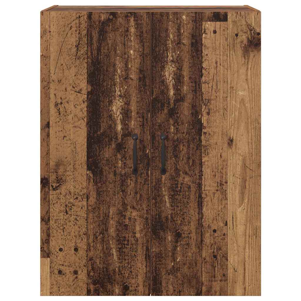 vidaXL Dulap suspendat Lemn vechi 69.5 x 34 x 90 cm Lemn compozit
