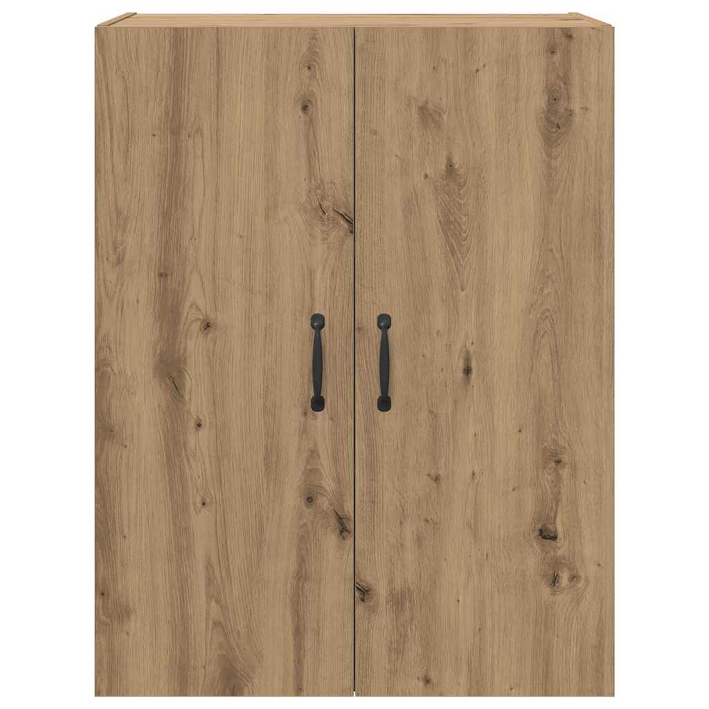 vidaXL Dulap suspendat Pe perete stejar artizanal 69.5 x 34 x 90 cm