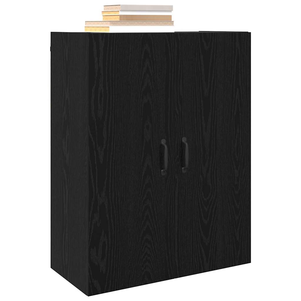 vidaXL Dulap suspendat Stejar negru 69.5 x 34 x 90 cm Lemn compozit