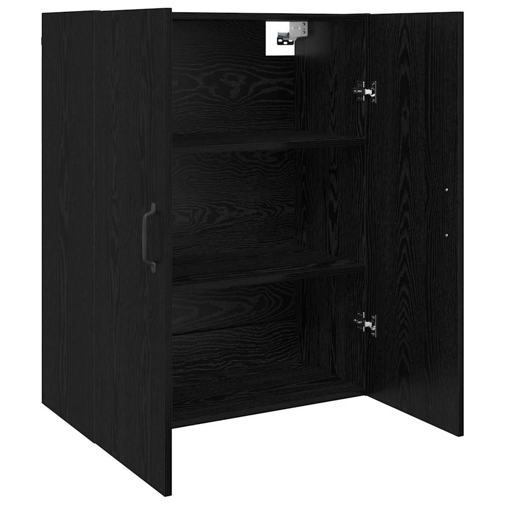 vidaXL Dulap suspendat Stejar negru 69.5 x 34 x 90 cm Lemn compozit