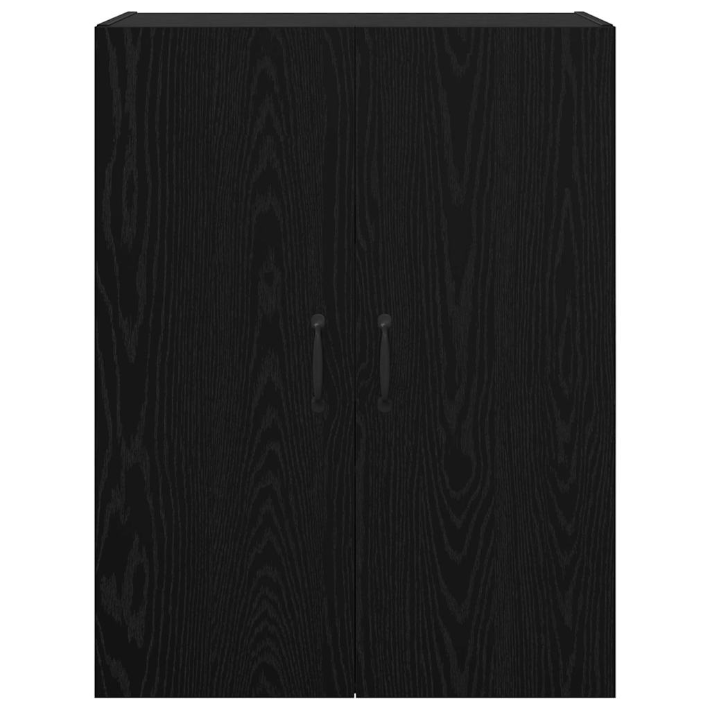 vidaXL Dulap suspendat Stejar negru 69.5 x 34 x 90 cm Lemn compozit