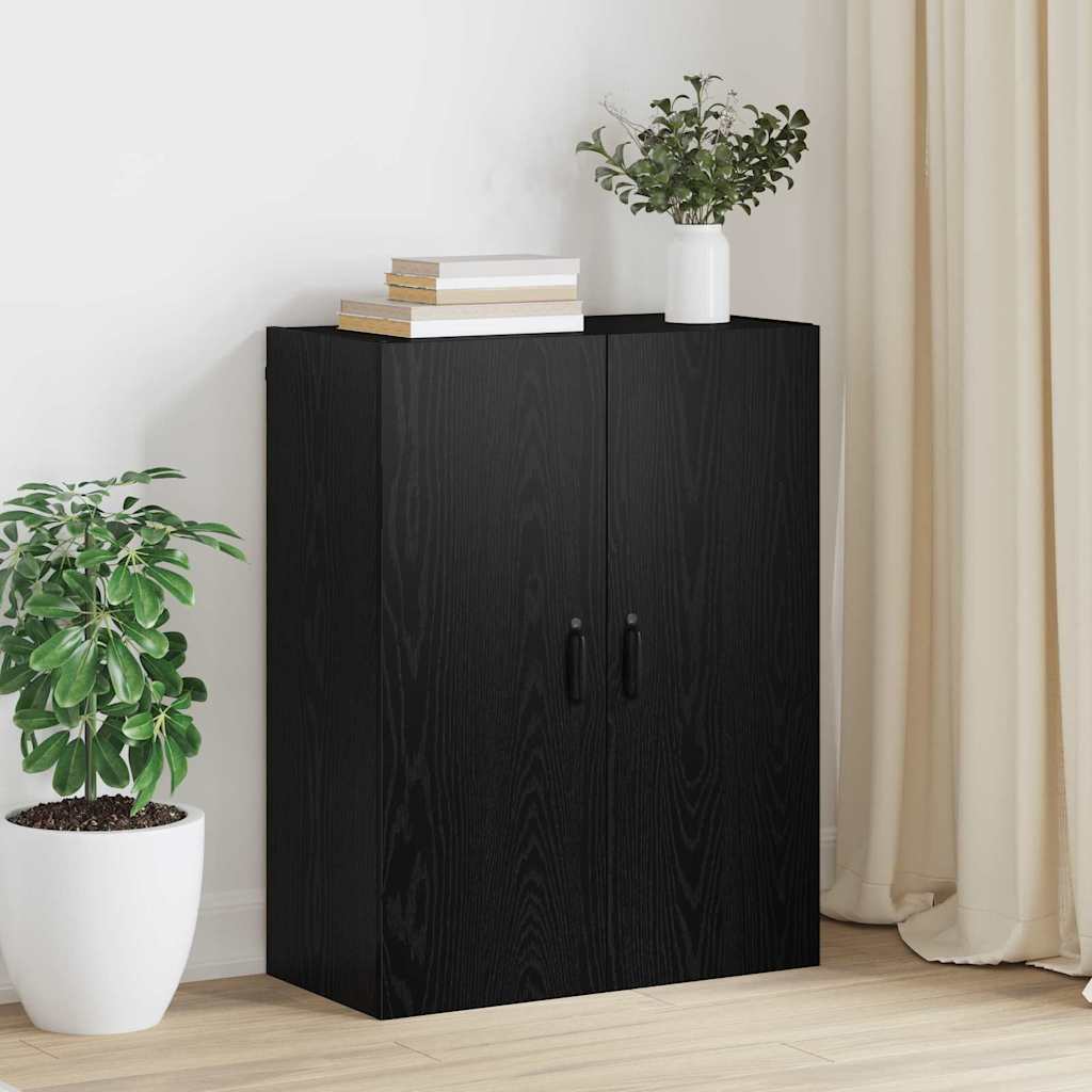 vidaXL Dulap suspendat Stejar negru 69.5 x 34 x 90 cm Lemn compozit